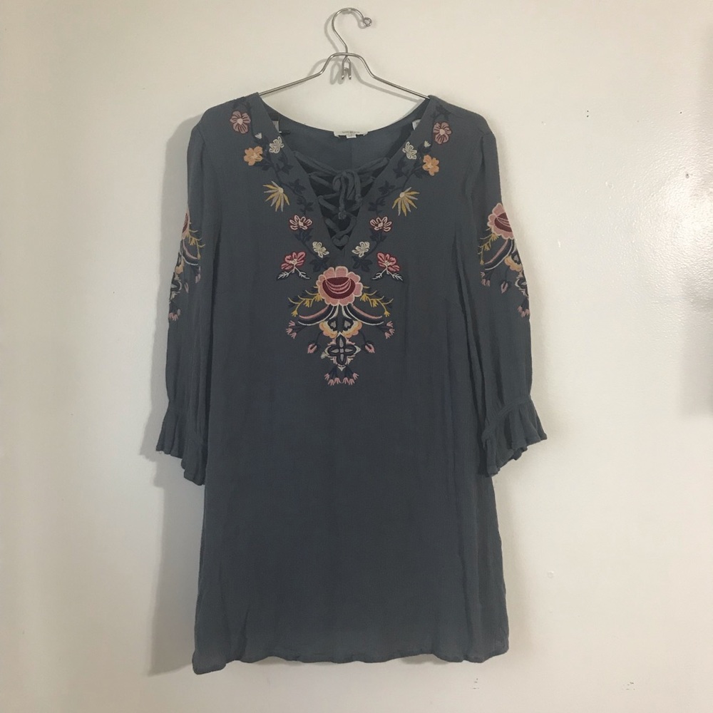 Umgee Embroidered Dress